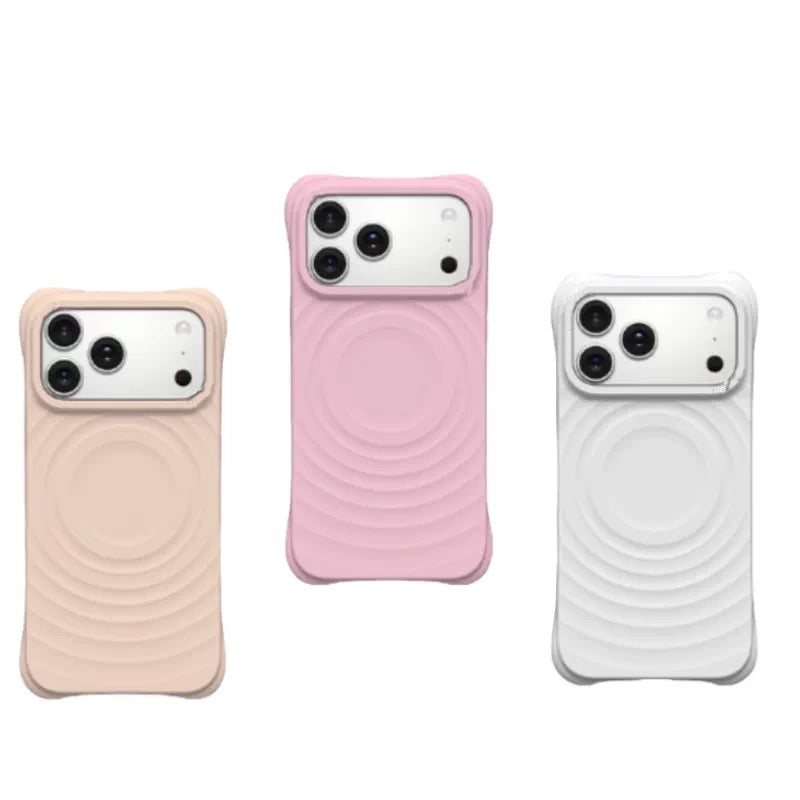 Bear Wave Liquid Silicone magnetic Case