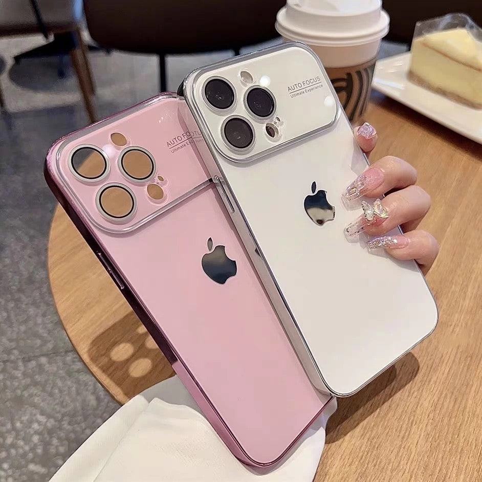 Minimalist iPhone Case - Ultra-Thin Translucent Original Color Cover