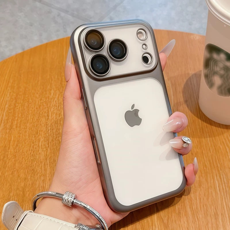 Luxury Electroplated Solid Color Case