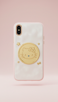 Hello Kitty Coin Gold Accent Case