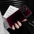 Premium Dark Red Gradient Case