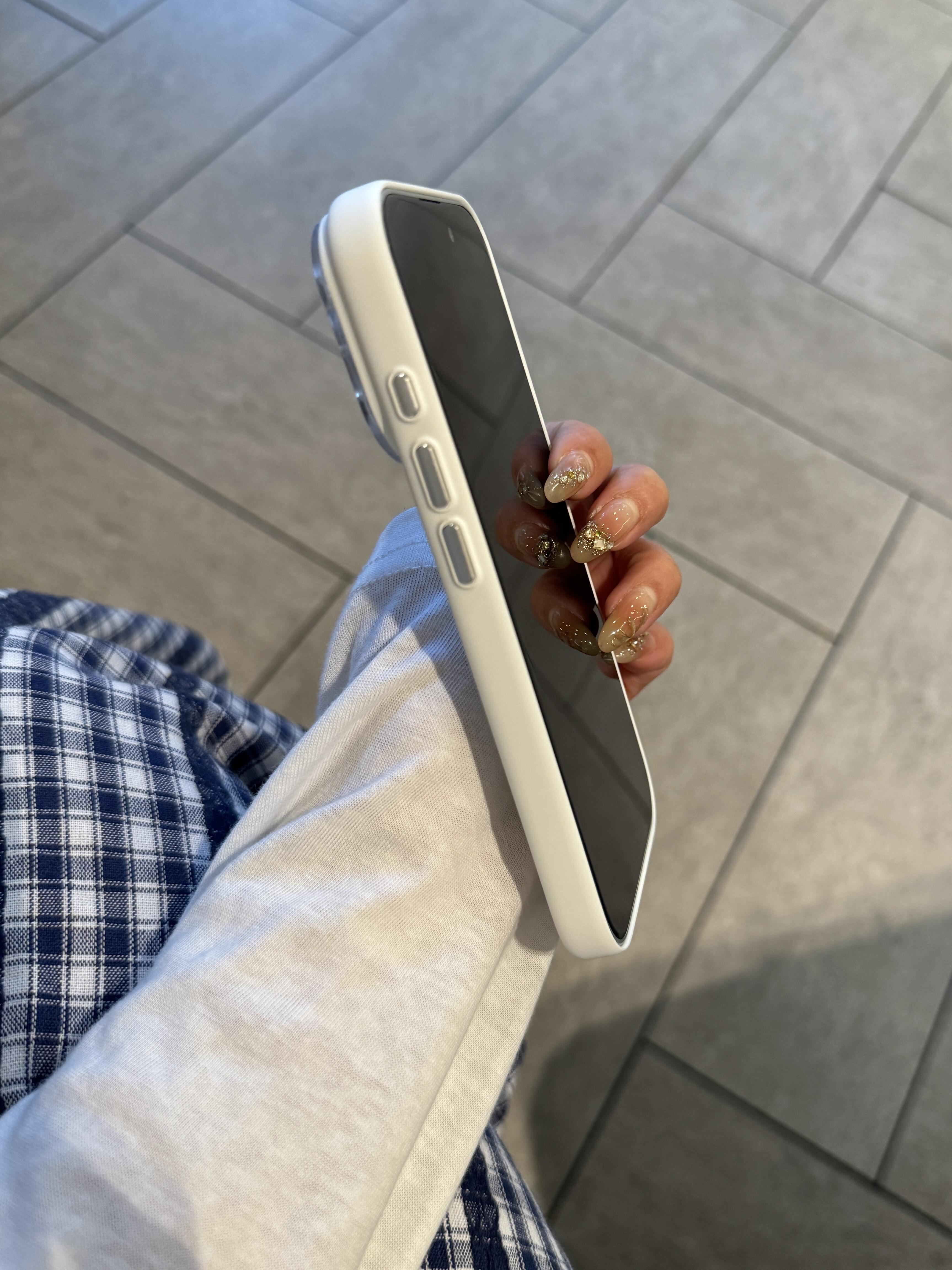 Lychee Texture iPhone Case - Premium Grip Hard Cover with Matte Finish