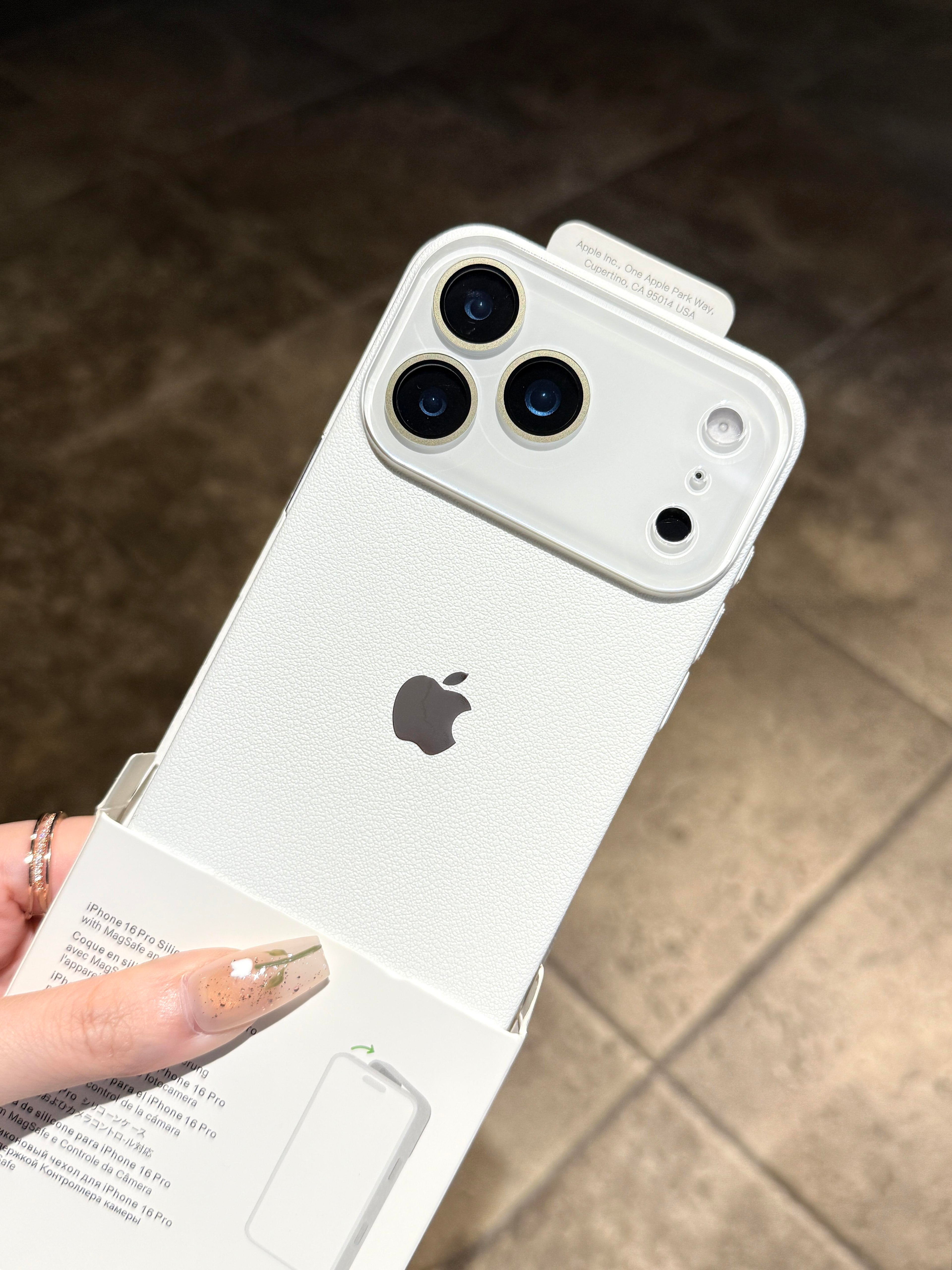 Lychee Texture iPhone Case - Premium Grip Hard Cover with Matte Finish