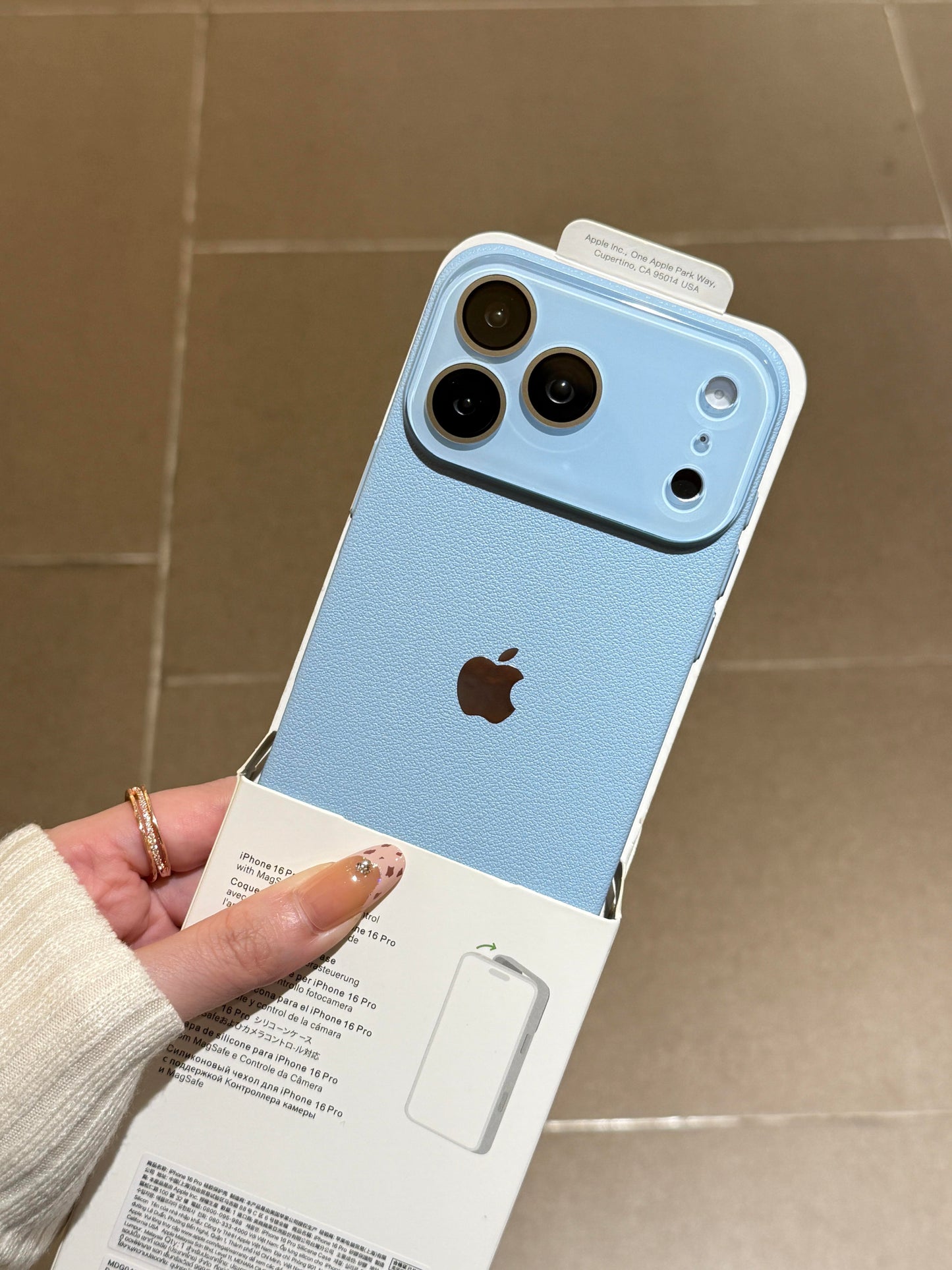 Lychee Texture iPhone Case - Premium Grip Hard Cover with Matte Finish