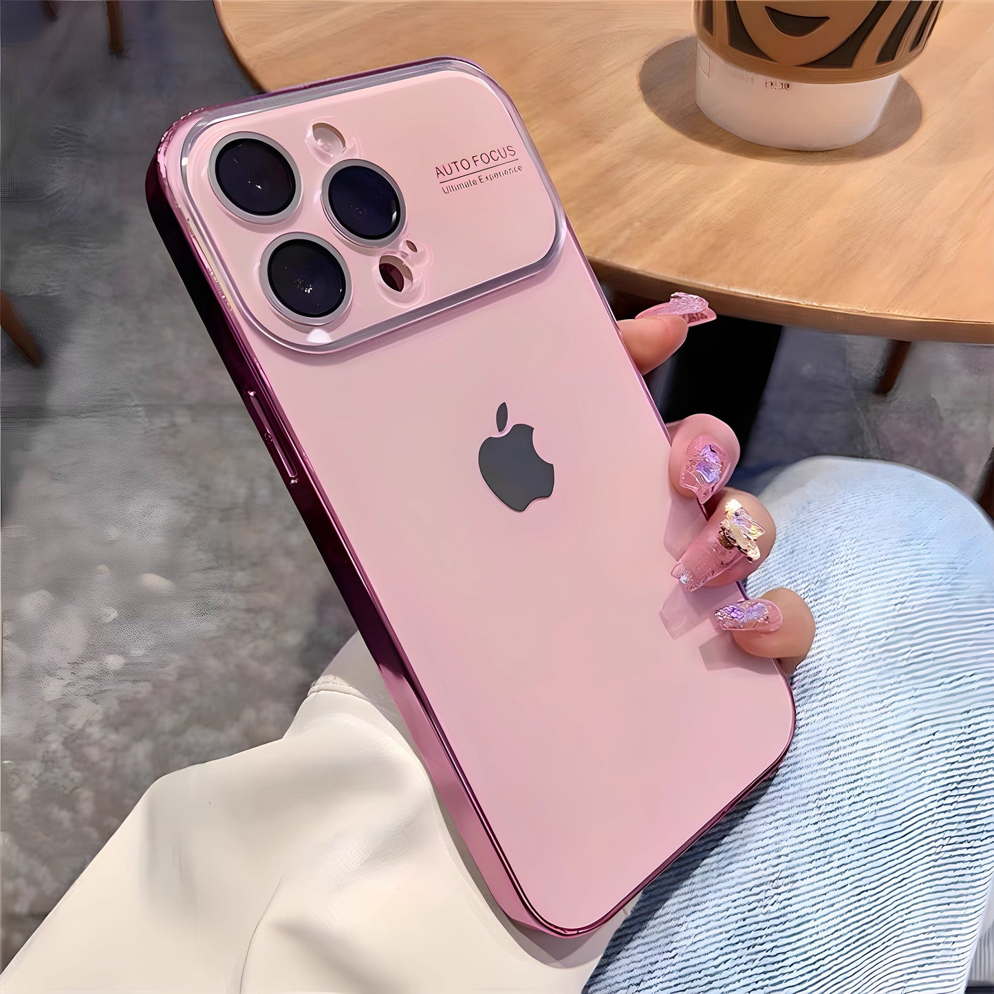 Minimalist iPhone Case - Ultra-Thin Translucent Original Color Cover