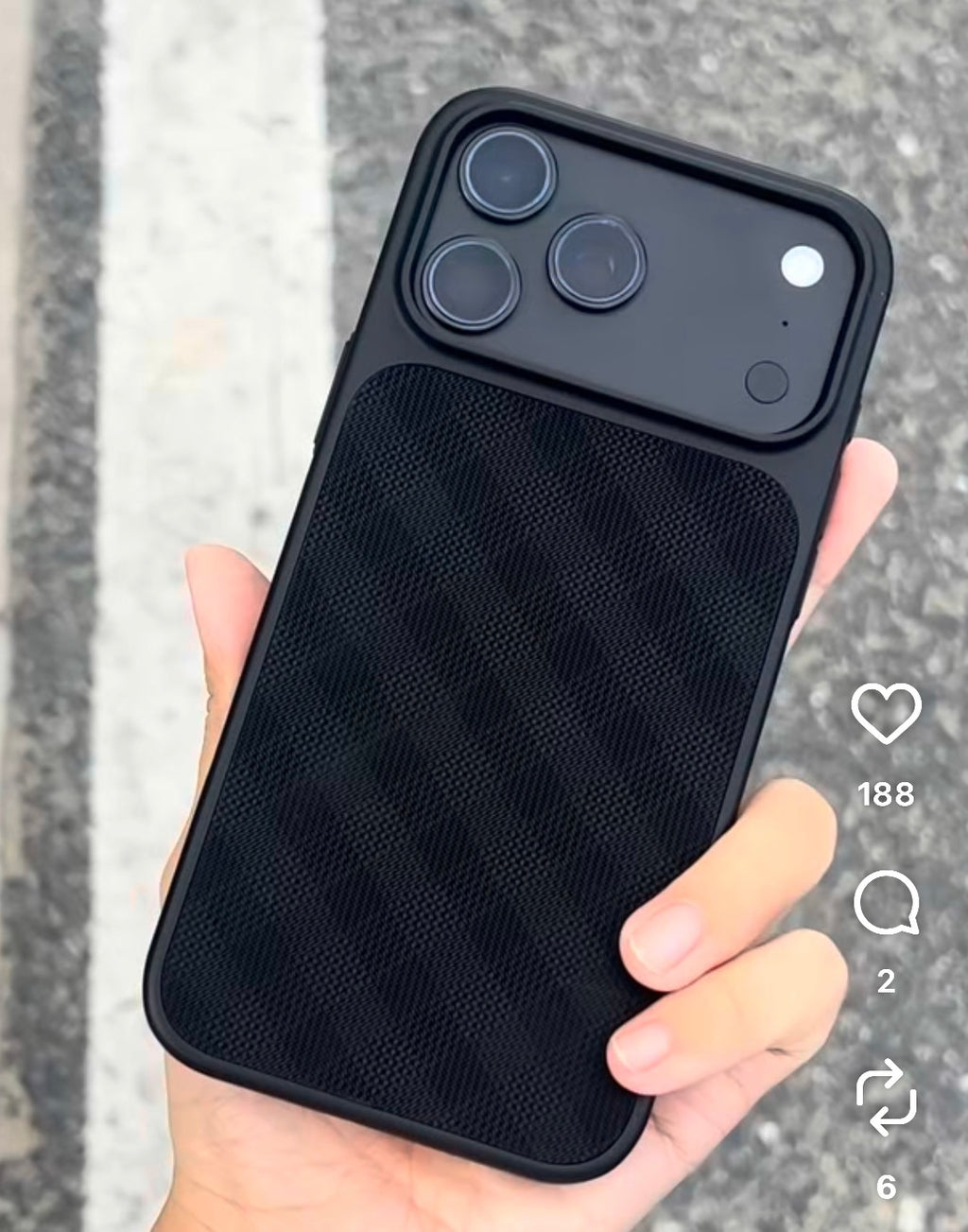 Braided pattern iPhone Case