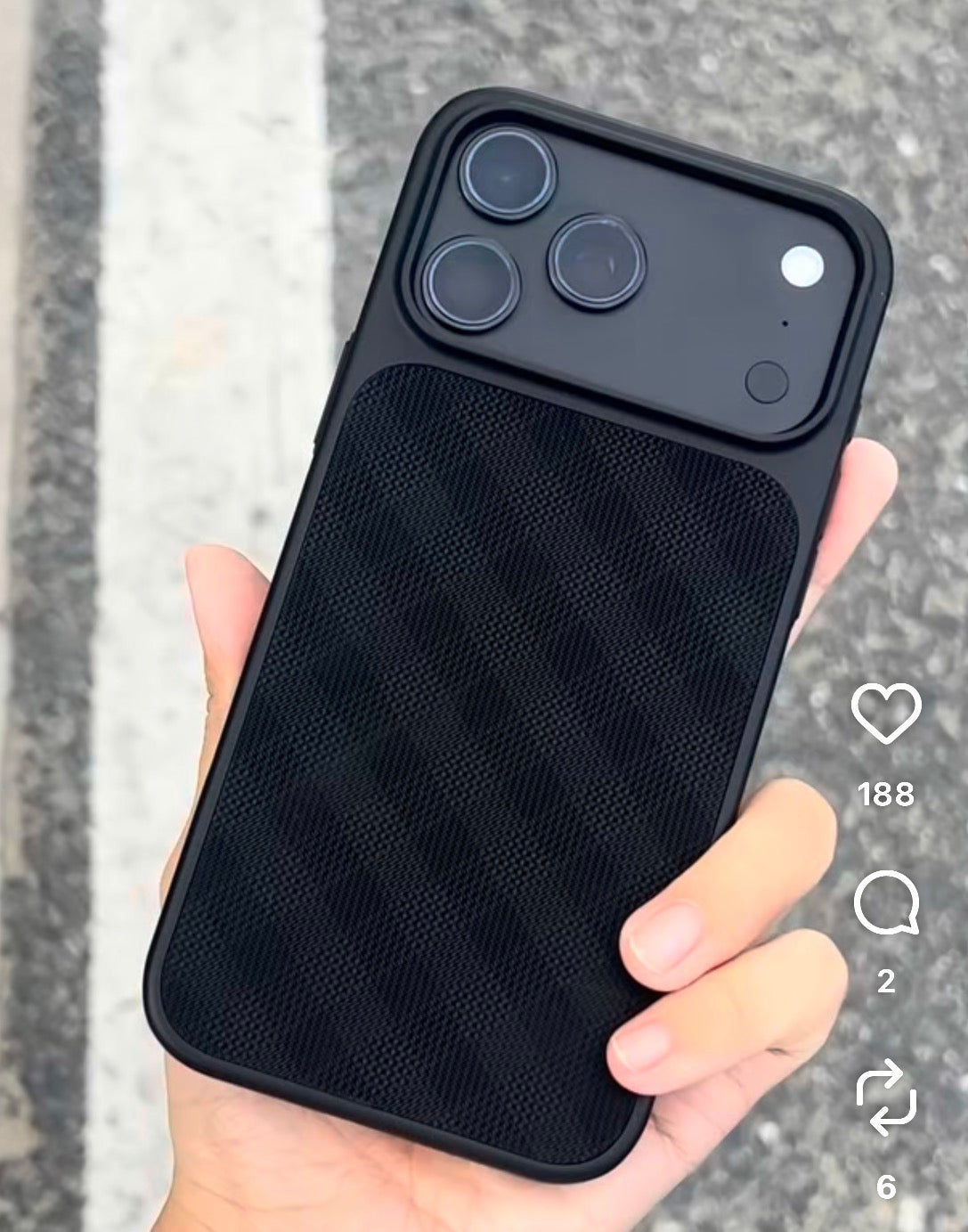 Braided pattern iPhone Case