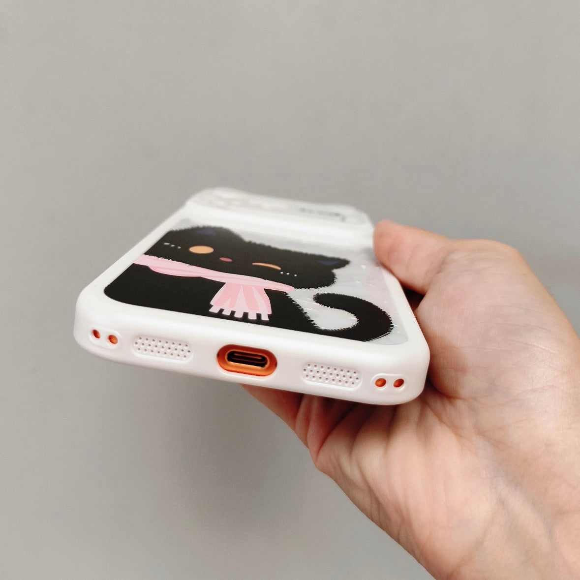 Black Kitty Ear Cute Kawaii  iPhone Case