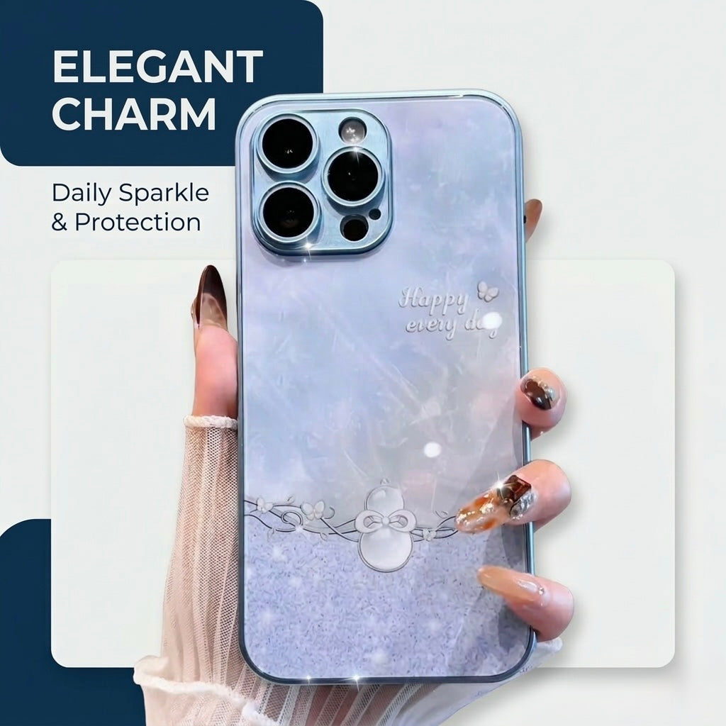 Lucky Blue pearl Iphone Case