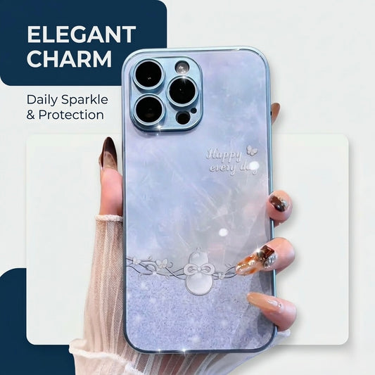 Lucky Blue pearl Iphone Case