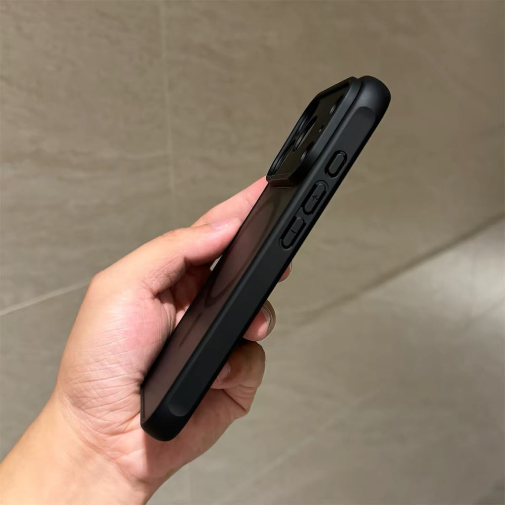 Black MagSafe iPhone Case with Lens Protection