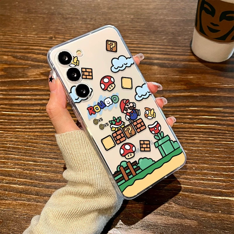 Premium Super Mario Samsung Case