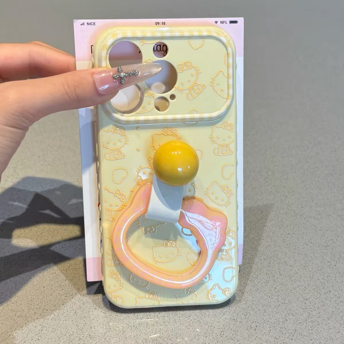 Cute Paw stand iphone case