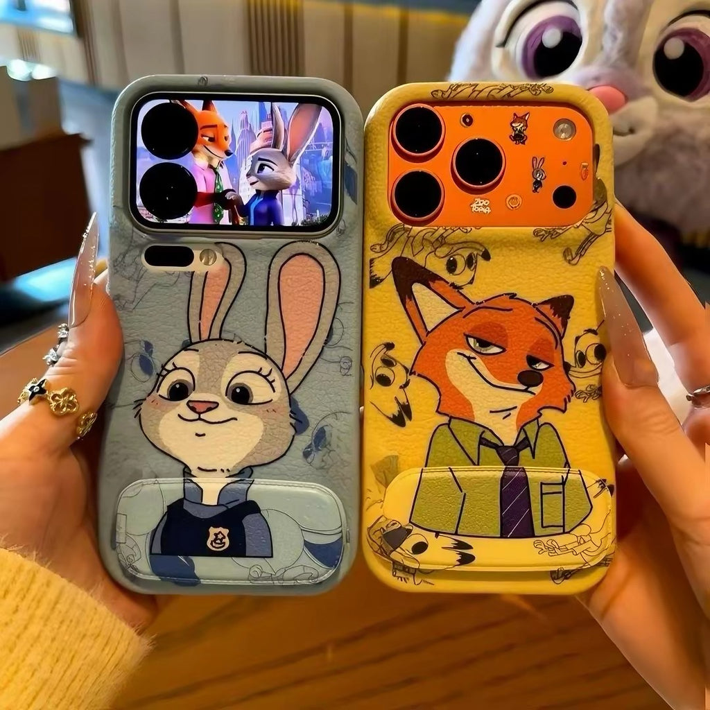 Cute Cartoon Judy Nick Couple Phone case