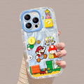 Gold coin Super Mario Liquid Silicone Phone Case