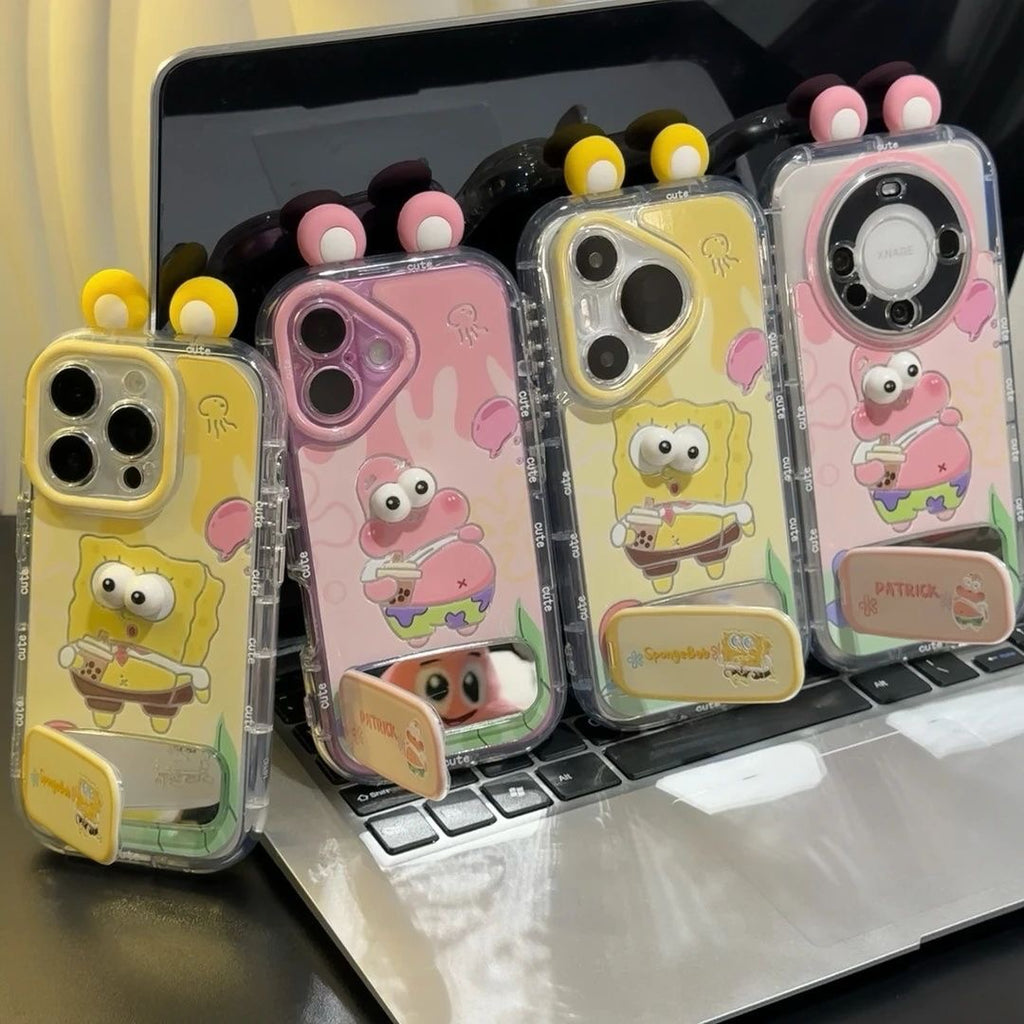 Cute SpongeBob Patrik Cartoon iphone Case