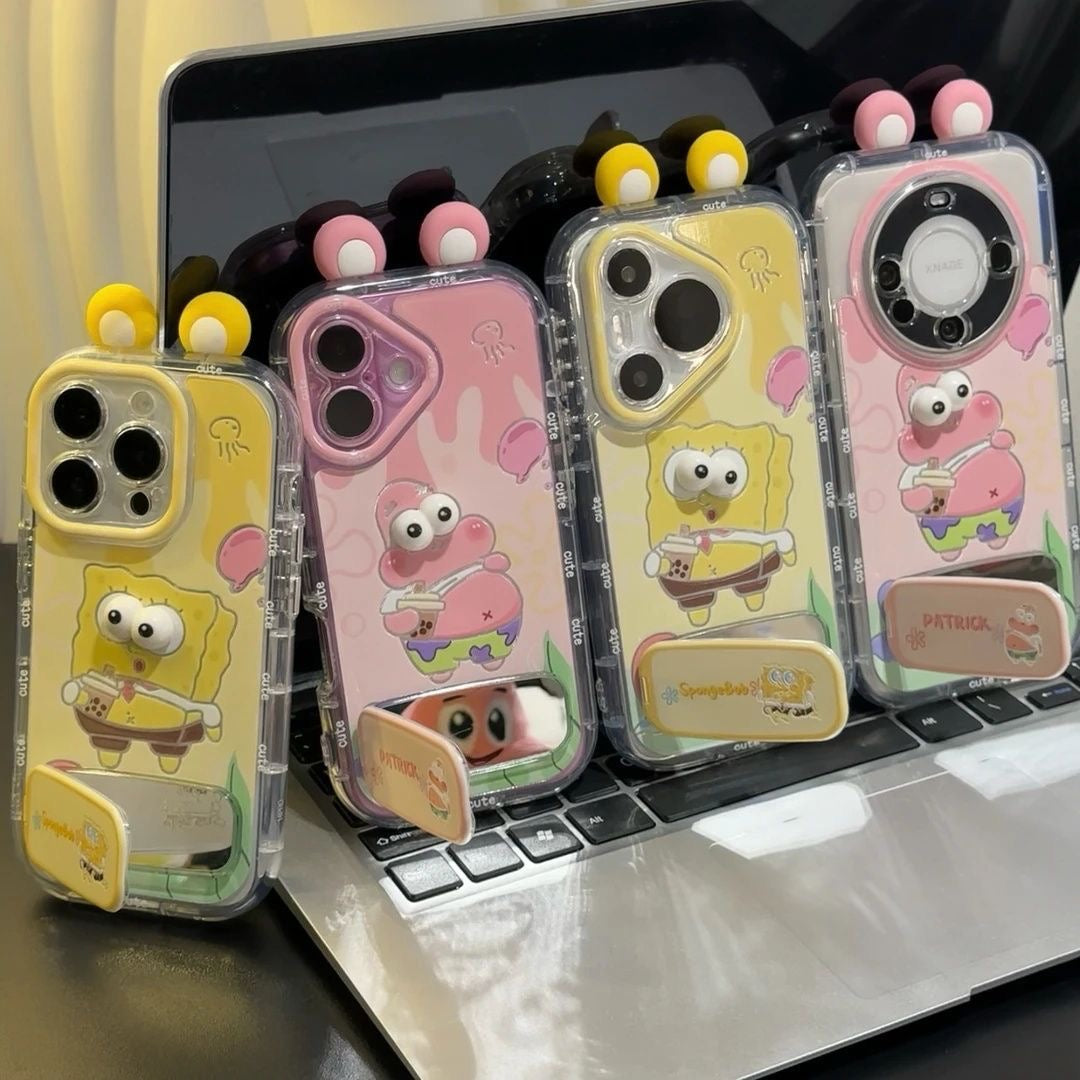 Cute SpongeBob Patrik Cartoon iphone Case