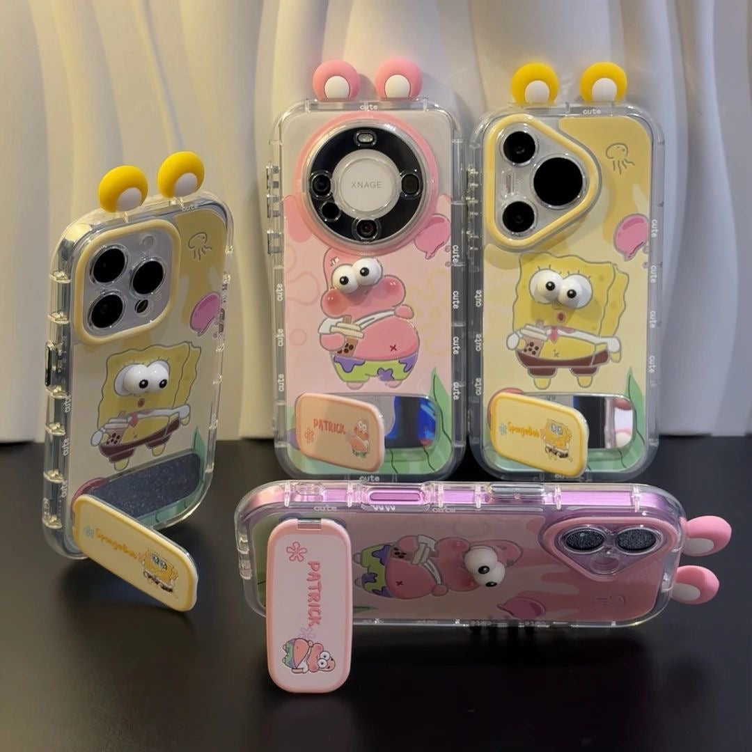 Cute SpongeBob Patrik Cartoon iphone Case