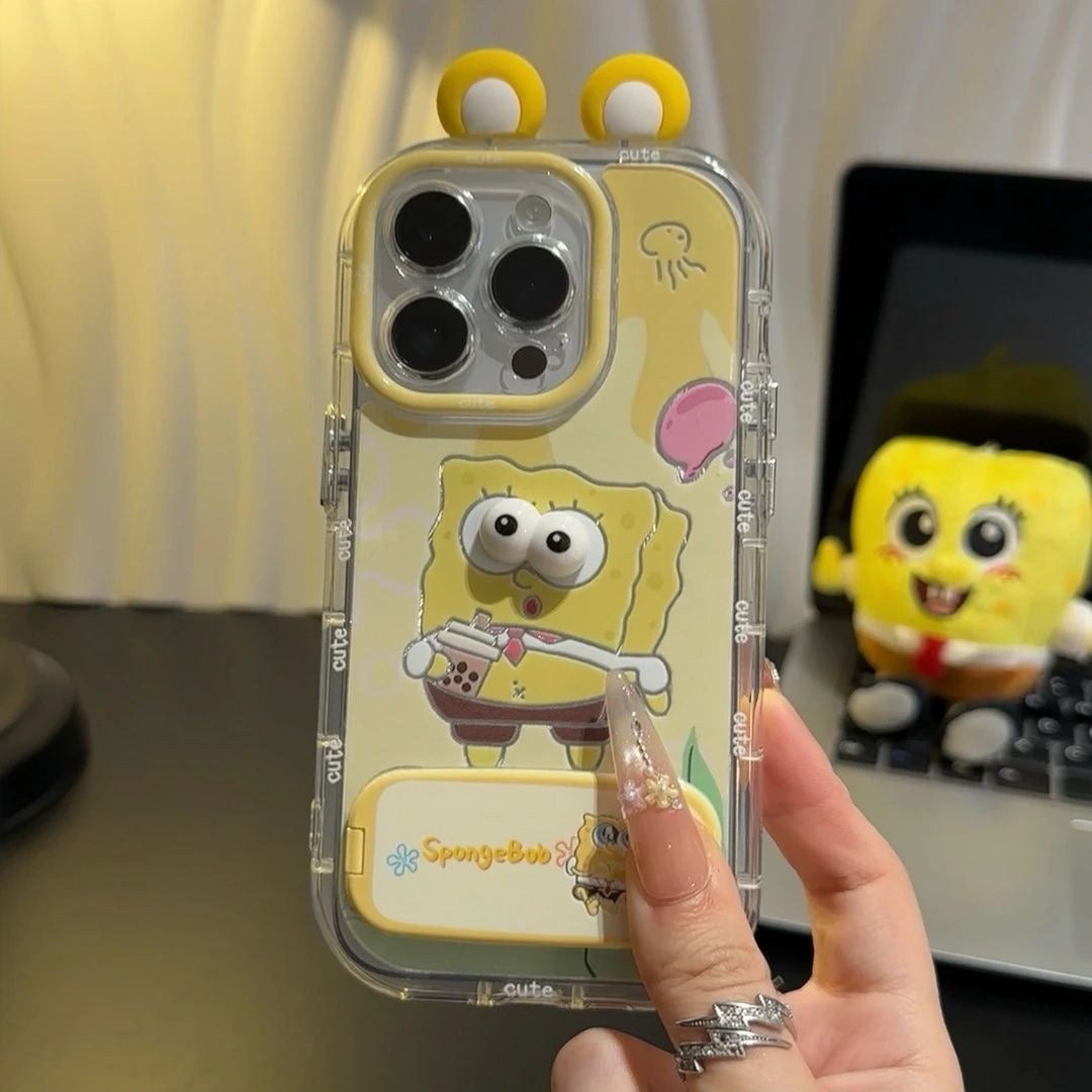 Cute SpongeBob Patrik Cartoon iphone Case