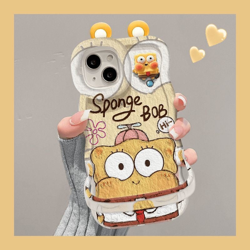 Cute SpongeBob Patrik Cartoon iphone 18 Case