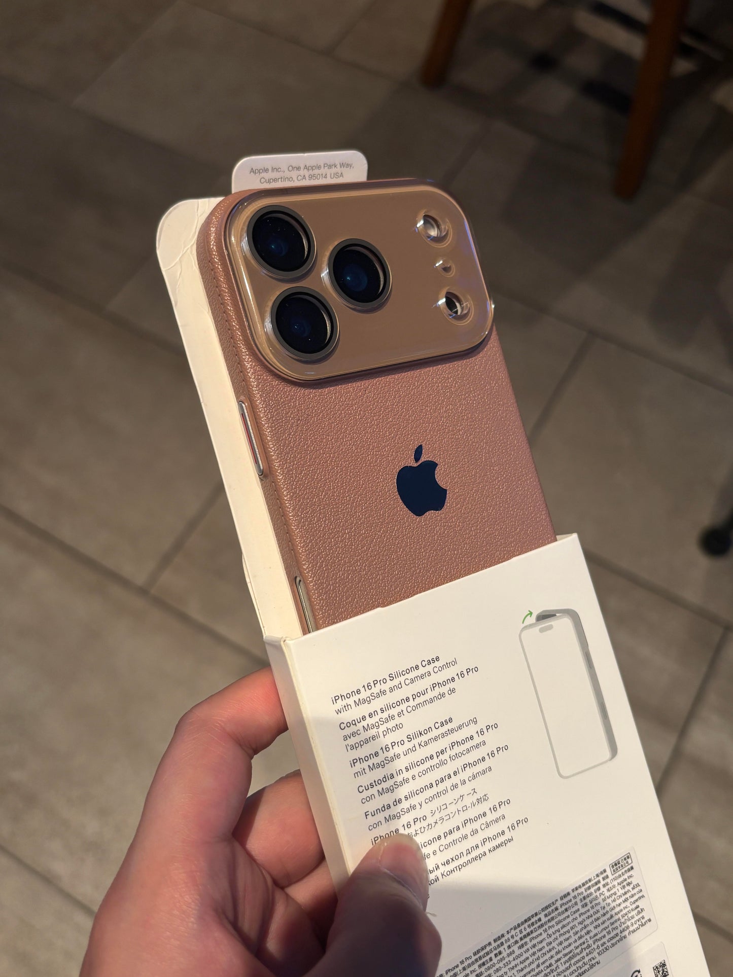 Lychee Texture iPhone Case - Premium Grip Hard Cover with Matte Finish