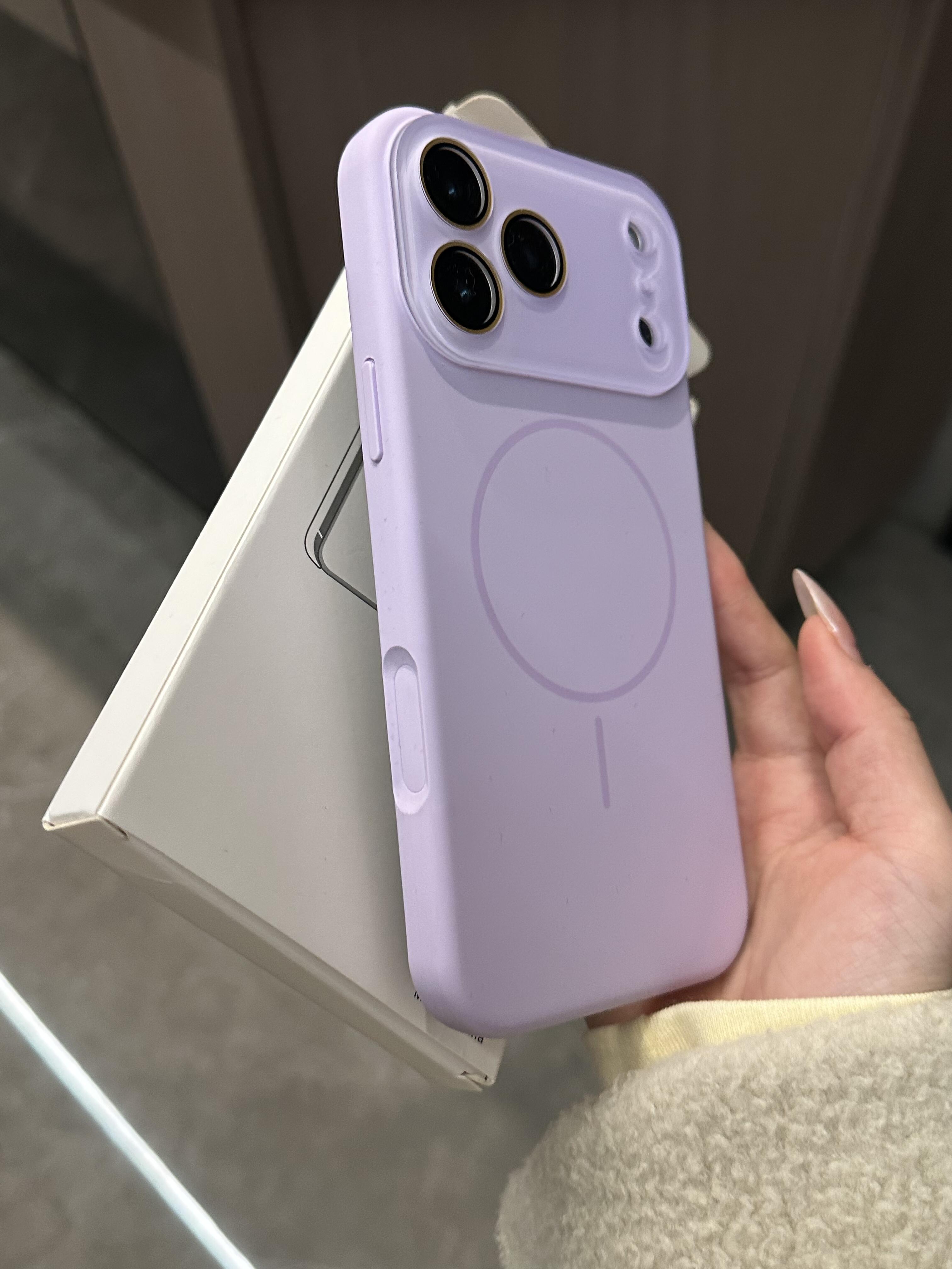 MagSafe Silicone iPhone Case with Sliding Lens Cover - Camera Protection