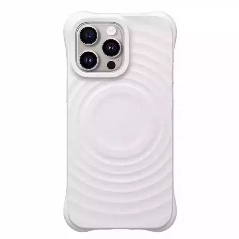 Bear Wave Liquid Silicone magnetic Case