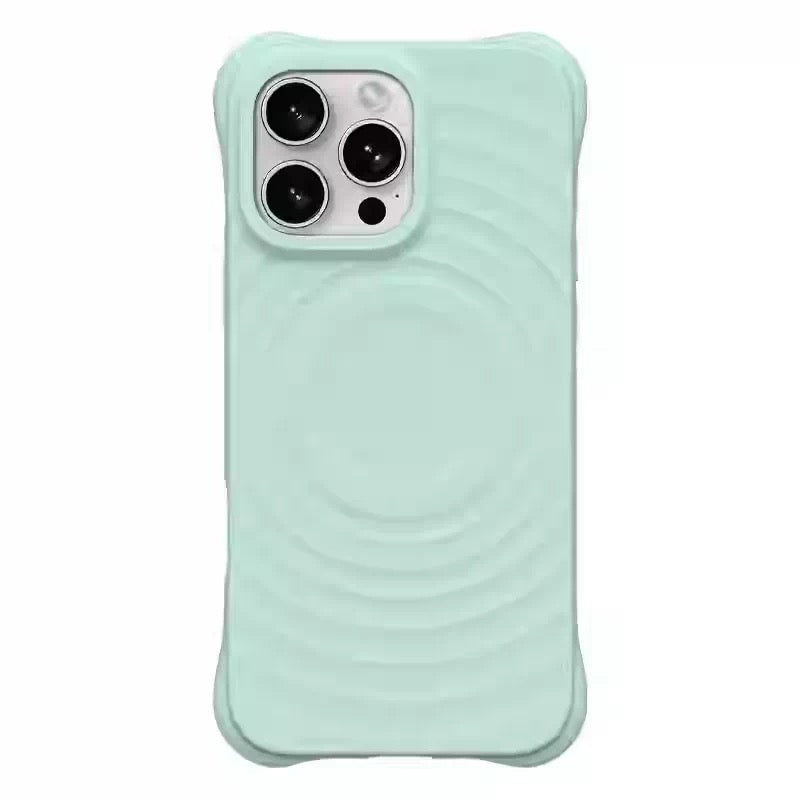 Bear Wave Liquid Silicone magnetic Case
