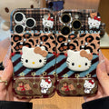 Hello Kitty phone cases showing raised character design and stand