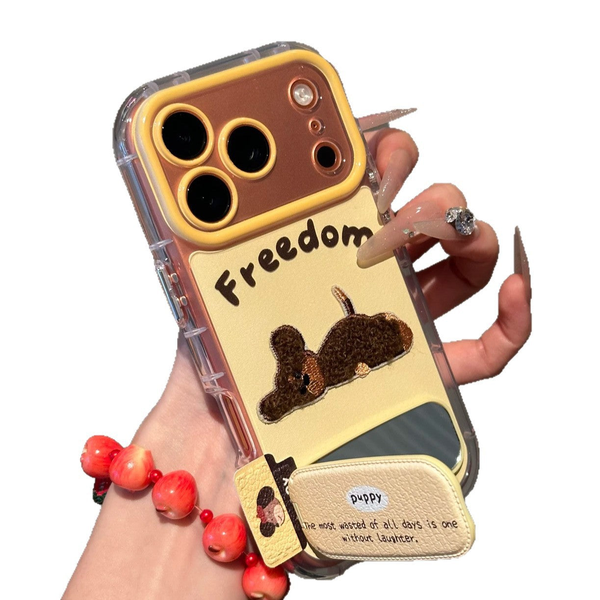 Cute Sleep Puppy-shaped case