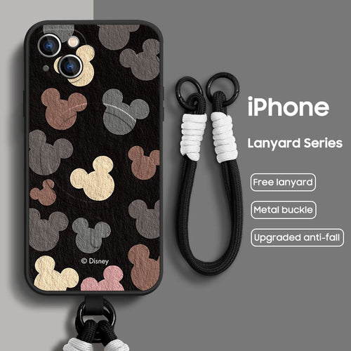 Blue print Liquid Silicone MagSafe Phone Case