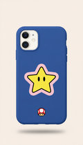 Super Mario Power-Up Blue Silicone Case