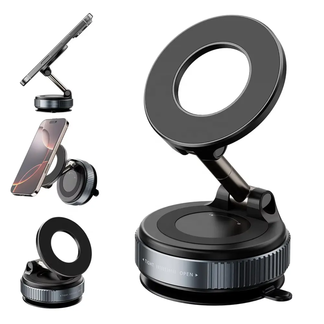 Adjustable Magnetic Phone Holder - 360° Rotation Universal Car Mount