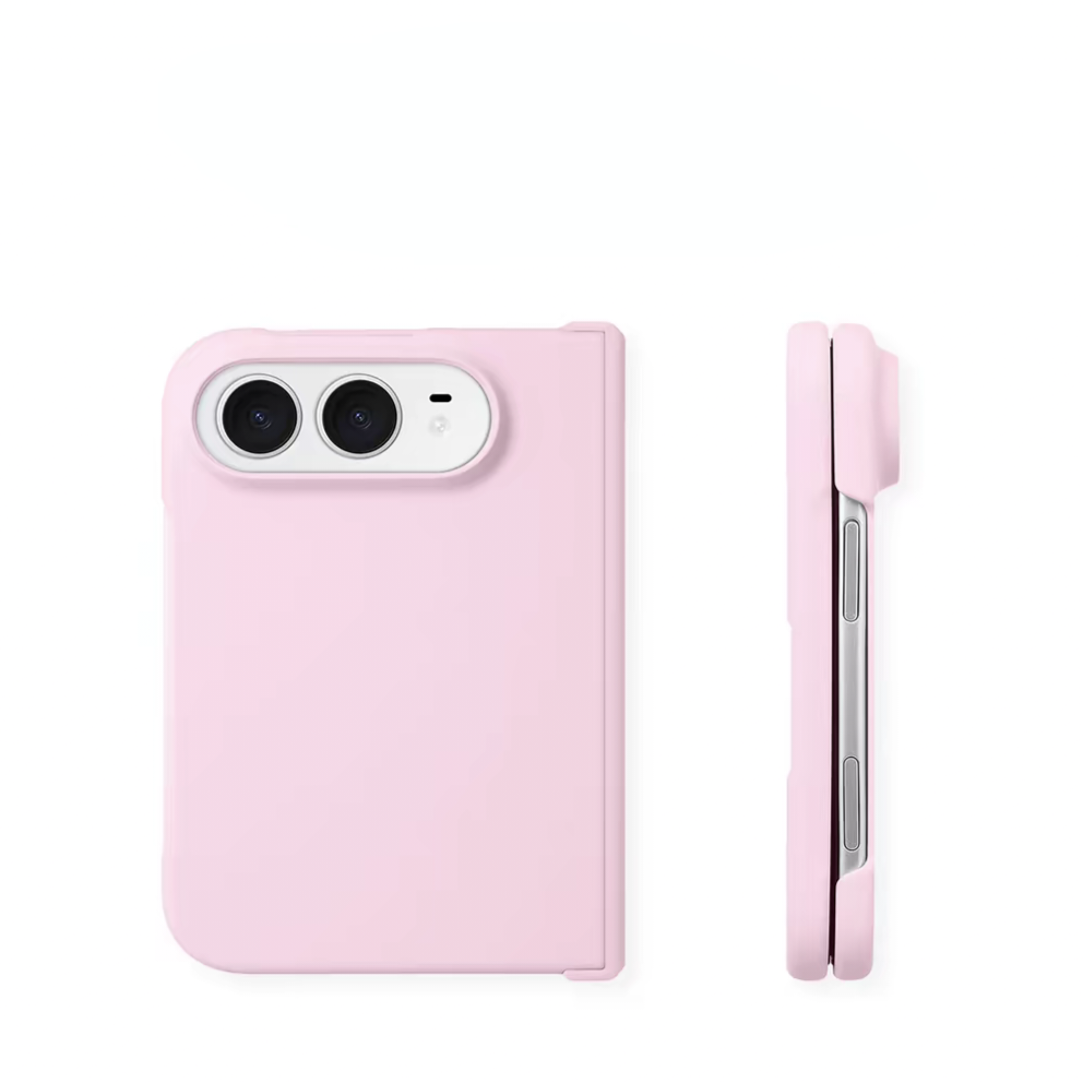 Minimalist Duo iPhone Case – Pastel Colors