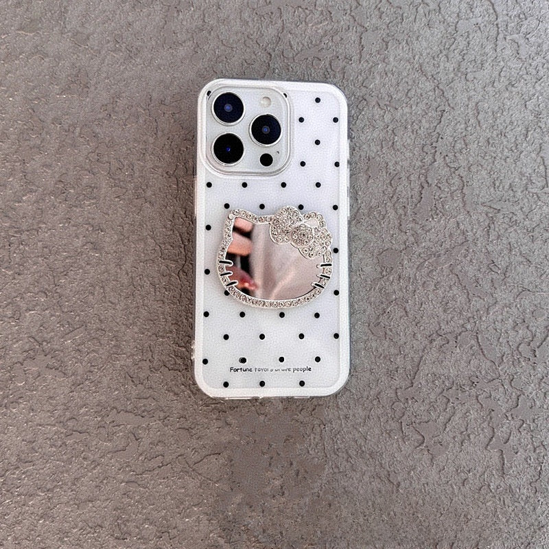 Wave Point Mirror Phone Case