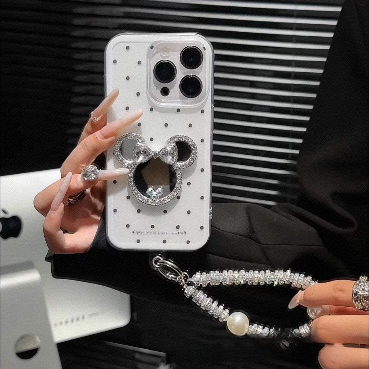 Wave Point Mirror Phone Case