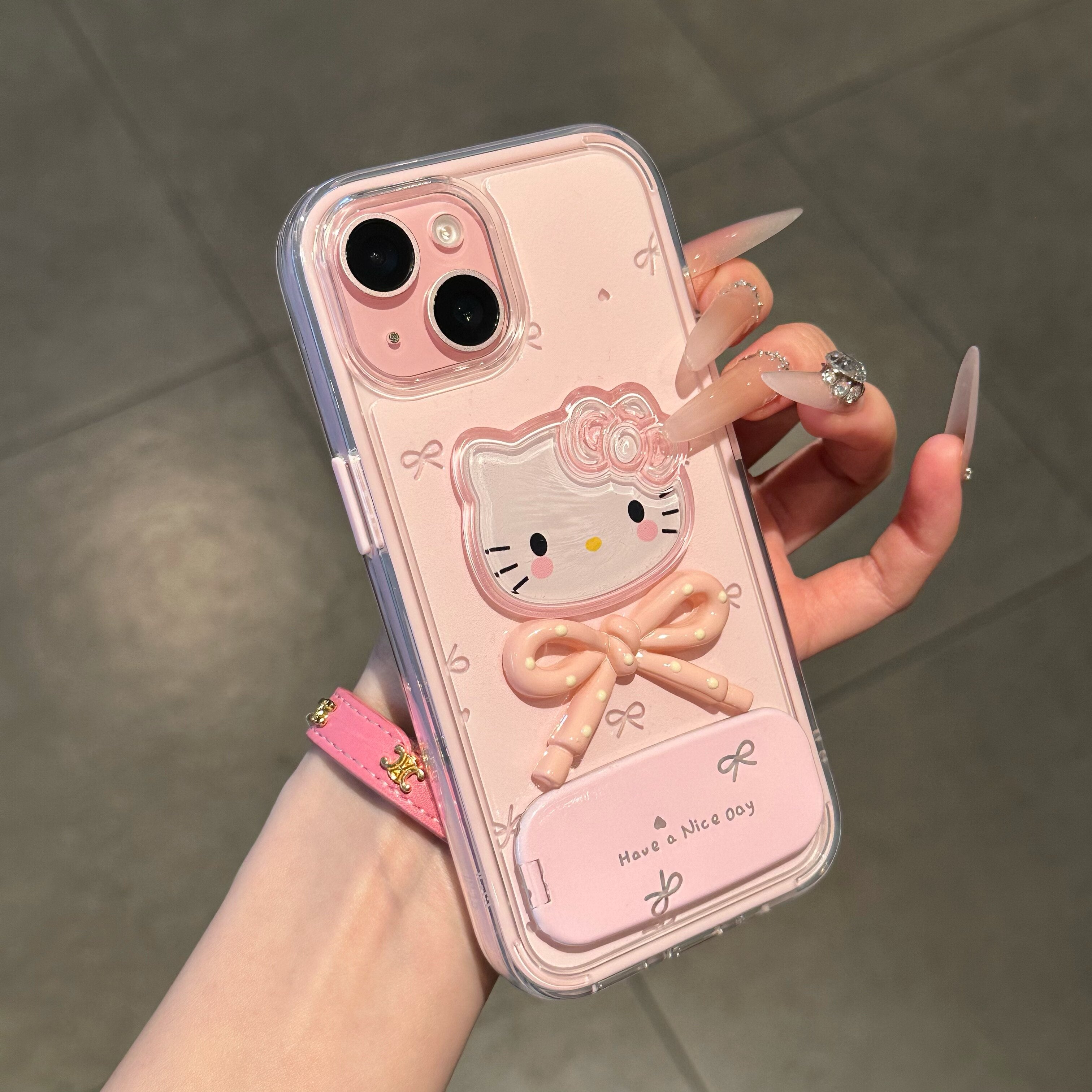Cat Bowknot Phone Case