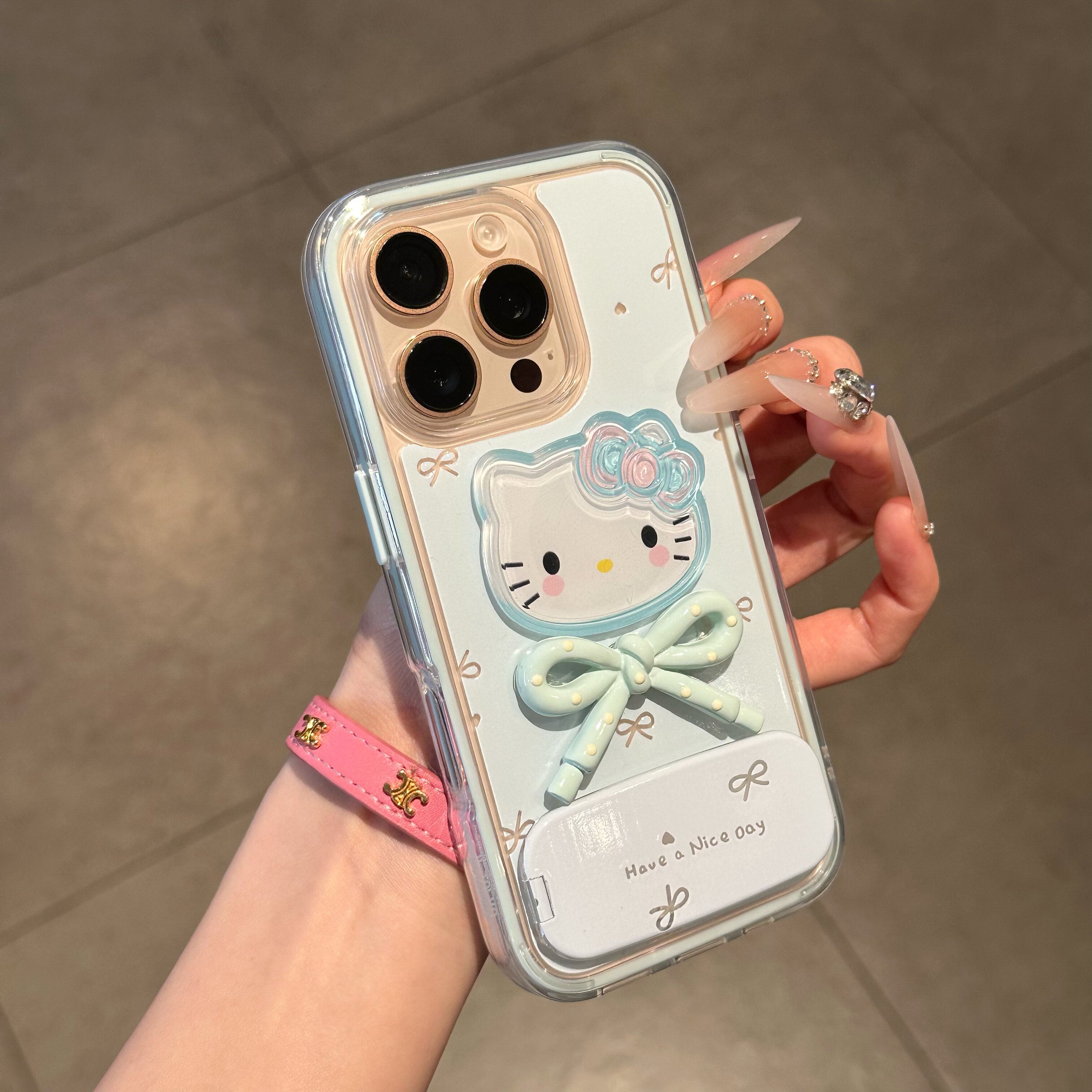 Cat Bowknot Phone Case