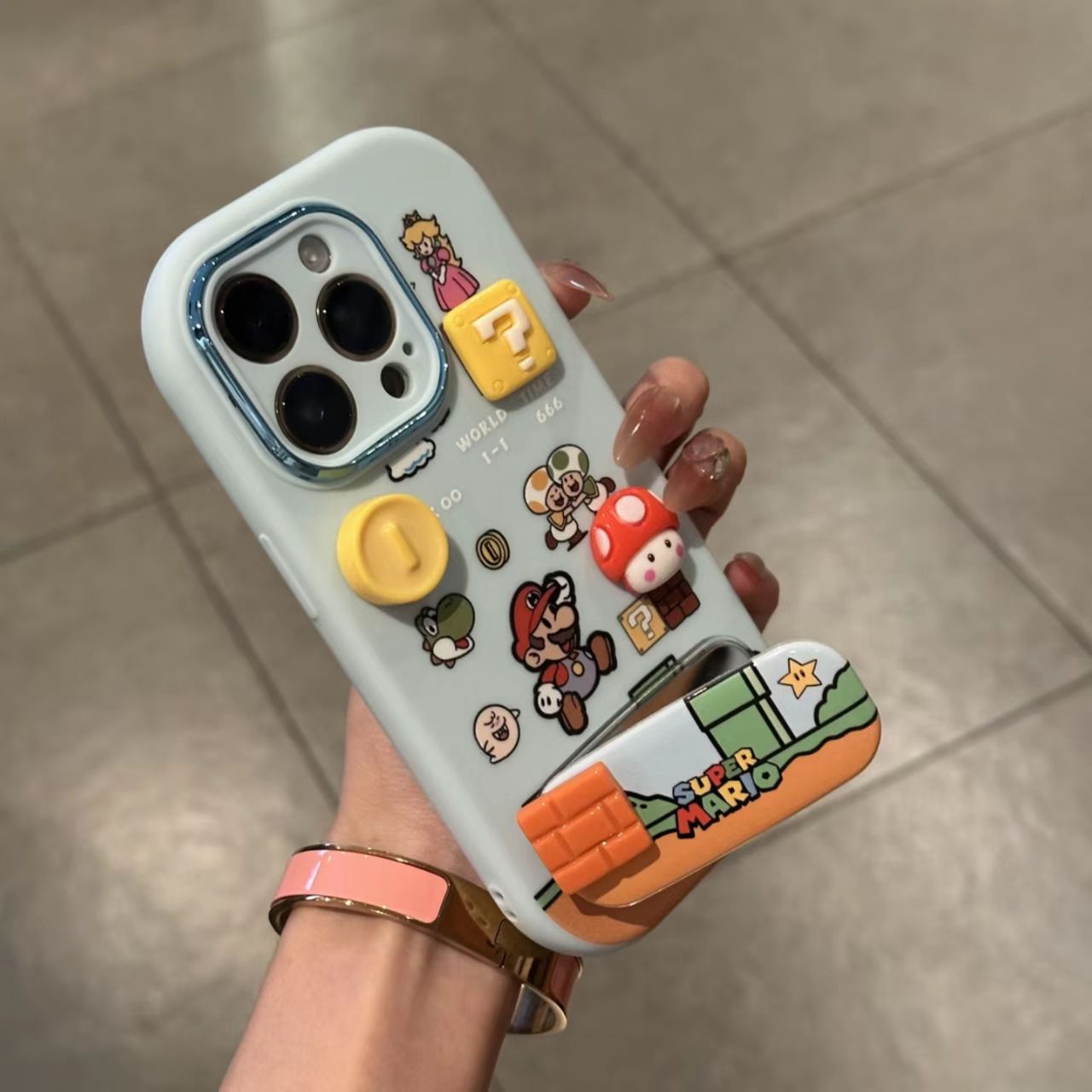 Mario Frosted Phone Case